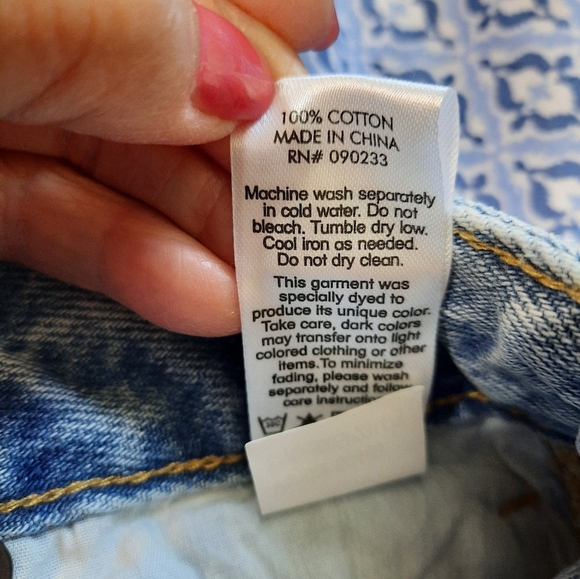 NWT PacSun Men' low rise Baggy Wide Jeans in Light Blue SIZE 23 - Picture 3 of 15